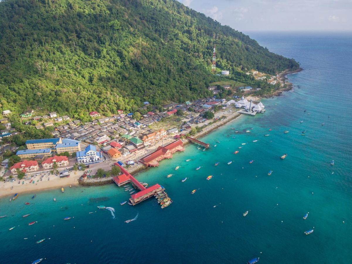 Perhentian Damia Hotel Kampong Pasir Hantu Buitenkant foto